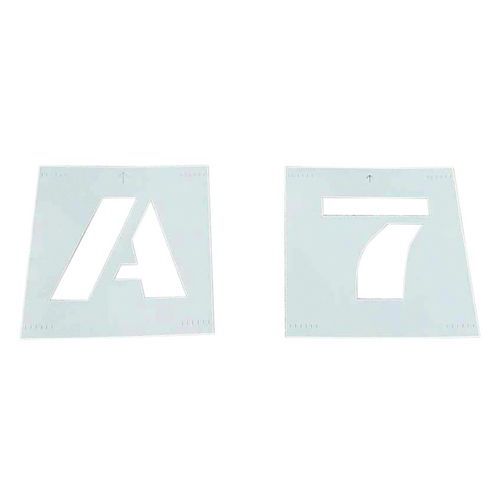 Pochoir Lettres & Chiffres Pvc 100mm