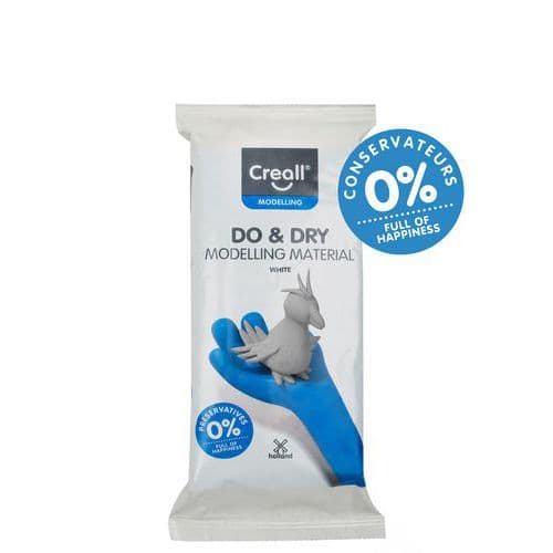 Pâte à modeler auto-durcissante Do&Dry pain 500g - Creall thumbnail image 1