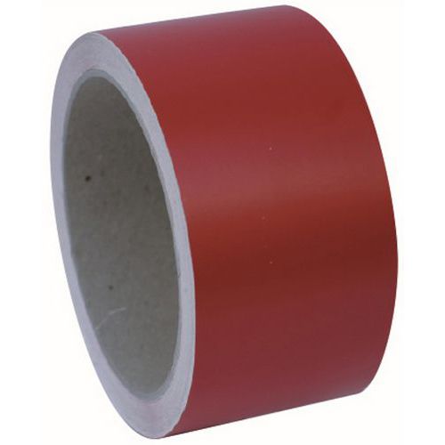 Signalétique Pour Porte Vitrée 10m - 50mm - Rouge