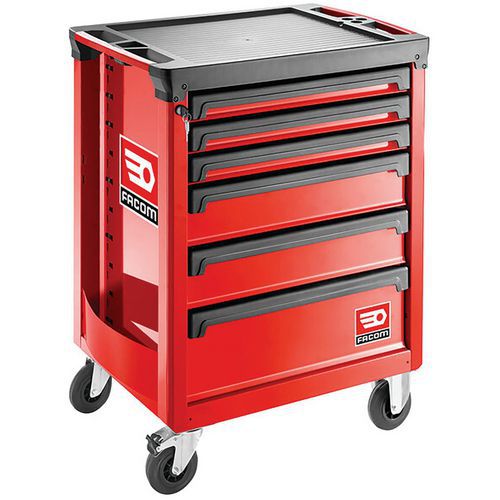 Servante à outils ROLL M3 6 tiroirs - Facom