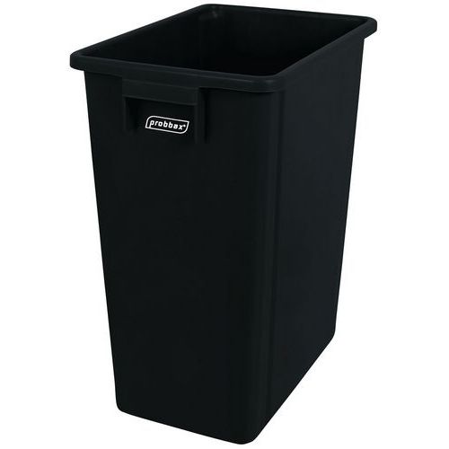 Collecteur En Plastique 70% Recyclé - 40l - Noir - Probbax