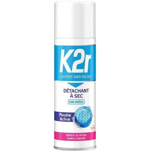 Détachant à sec - Aérosol 200ml - K2R Détachant à sec - Aérosol 200ml - K2R