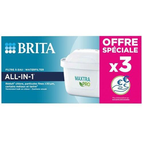Filtre Pour Carafes Filtrantes Maxtra Pro All-in-1-pack De 3