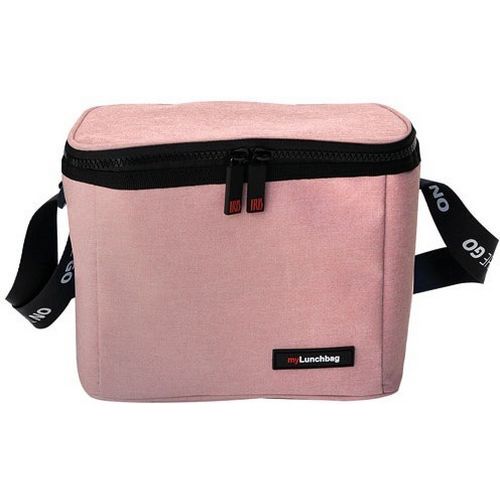 Sac Isotherme Lunch Bag On The Go Chiné - 4l - Rose