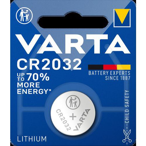 Pile bouton lithium calculatrice - Varta thumbnail image 1
