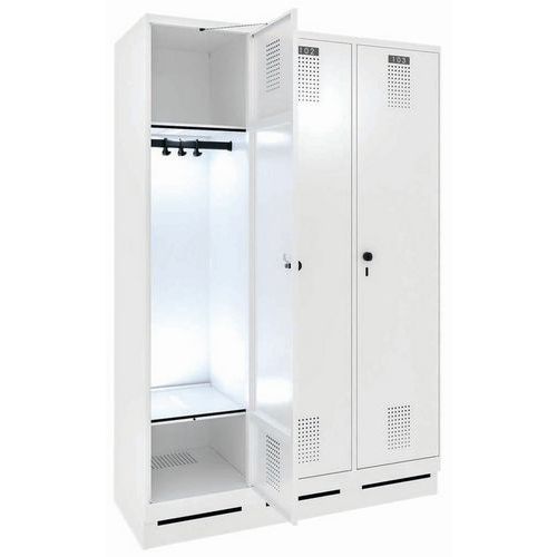 Vestiaire De Désinfection Uv-c 3 Colonnes