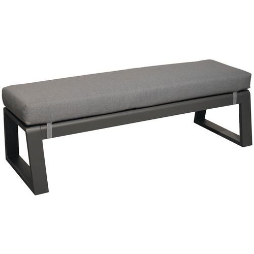 Banc Le Marseille Avec Coussins Châssis Grey/assise Grise