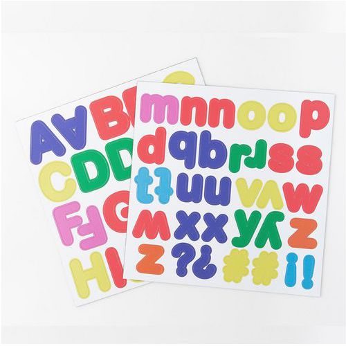 Ensemble 125 Lettres Magnétiques Majuscules Et Minuscules