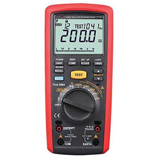 Multimètre Et Contrôleur D'isolement Numérique De 200 Gω