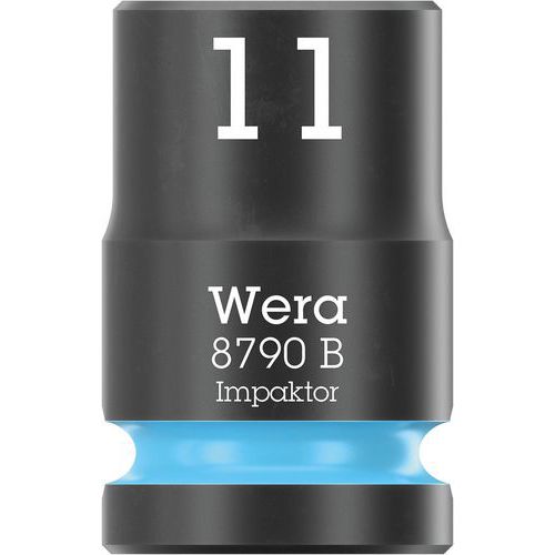 Wera - Douille 3/8 8790 B Impaktor 11mm - 6 pans - Haute résistance