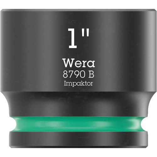 Wera - Douille 3/8 8790 B Impaktor - 1 pouce - 6 pans - 32 mm