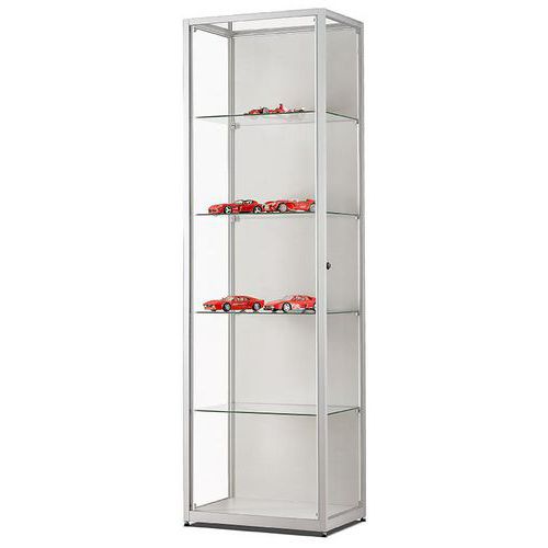 Vitrine D'exposition 600 X 400 X 1984 Mm Alu - Manutan
