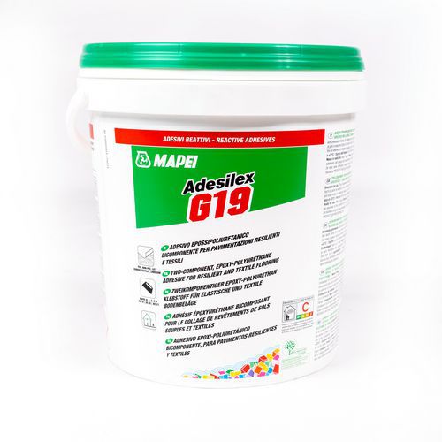 Coba - Colle époxyuréthane Adesilex G19 - 5kg - Prête à l'emploi pour sols et plastiques - Idéale revêtements synthétiques