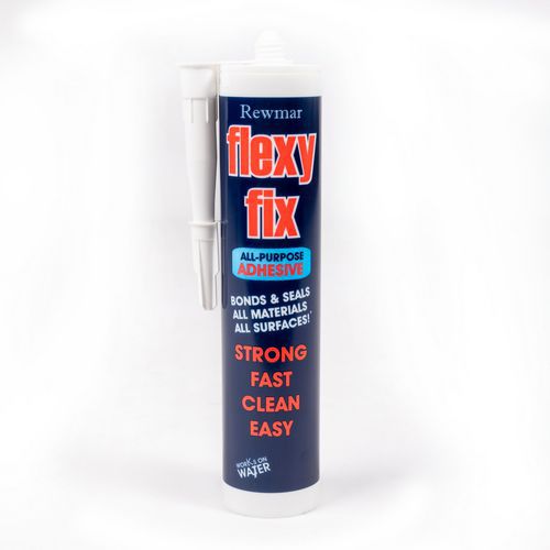 Coba - Colle Flexyfix Cartouche 290ml Blanc - Prête à l'emploi - Idéale pour sols synthétiques