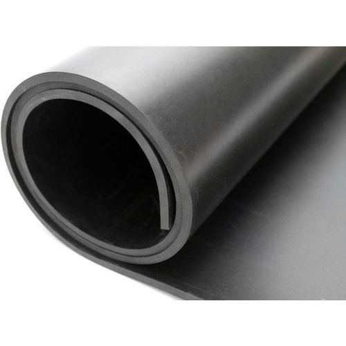 Coba - Feuille Caoutchouc Noir 1,4m x 10m x 1,5mm - Usage Commercial - Résistant - Idéal Industrie