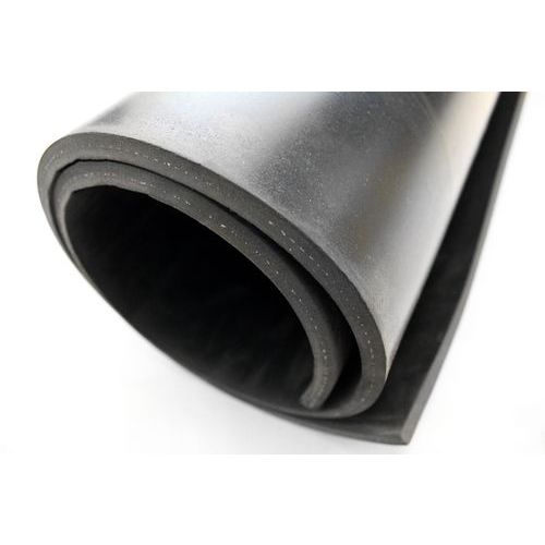 Coba - Feuille Caoutchouc Insertion Noir - 1,4m x 10m x 4,5mm - Tapis Industriel Résistant