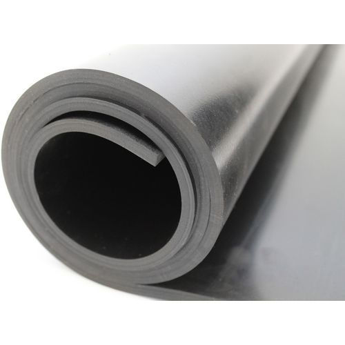 Coba - Feuille Caoutchouc Shotblast Rubber - 1,4m x 10m x 3mm - Noir - Résistant et Durable