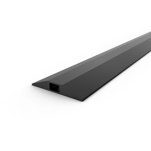 Coba - Protège câble multi-usage PVC 3m 68mm Noir - Informatique et multimédia