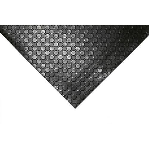 Coba - Tapis Antidérapant PVC Noir 1,2m x 10m x 4,5mm - Haute Adhérence et Durabilité