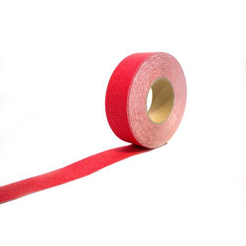 Coba - Bandes anti-dérapant 50mm x 18.3m Rouge - Adhérence Forte et Durable