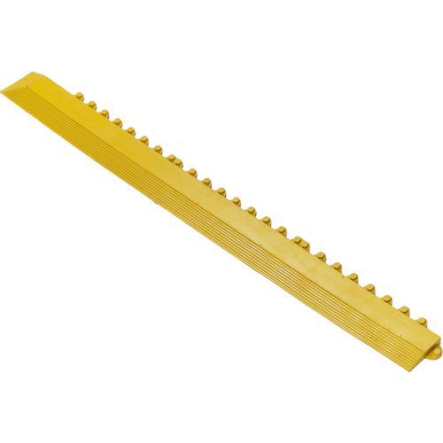 Coba - Dalle anti-fatigue Solid Fatigue-Step Mâle Jaune - Caoutchouc 18mm - Antidérapant et Résistant Huiles/Acides