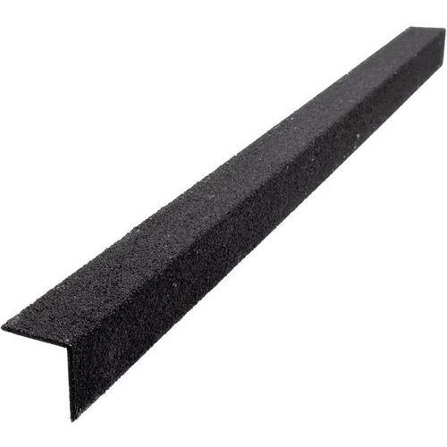 Coba - Nez de marche anti-dérapant 1m x 55mm - Noir - Haute visibilité et sécurité