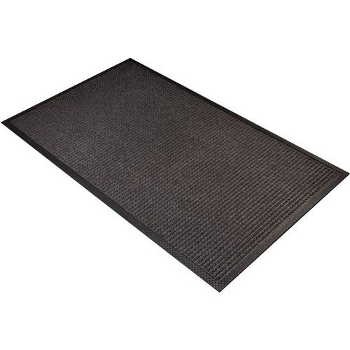 Coba - Paillasson Haute Performance 0,9x1,5m Noir - Polypropylène Durable - Idéal Intérieur/Extérieur