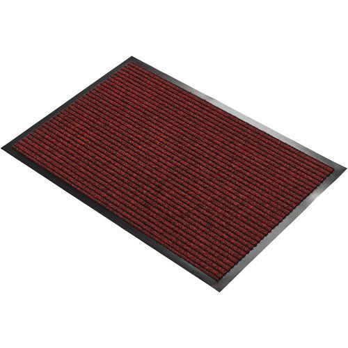 Coba - Paillasson Ultra Résistant 60x90cm Rouge Polypropylène - Intérieur/Extérieur