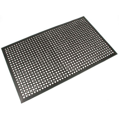 Coba - Tapis Antidérapant Rampmat - 80x120 cm Noir - Caoutchouc Durable et Sécurisé