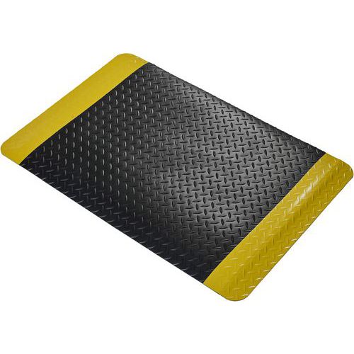 Tapis Anti-fatigue-09x3m-noir/jaune