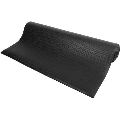 Coba - Tapis anti-fatigue Orthomat Diamond 0,9m Noir PVC - 9.5mm épaisseur - Antidérapant et Confortable