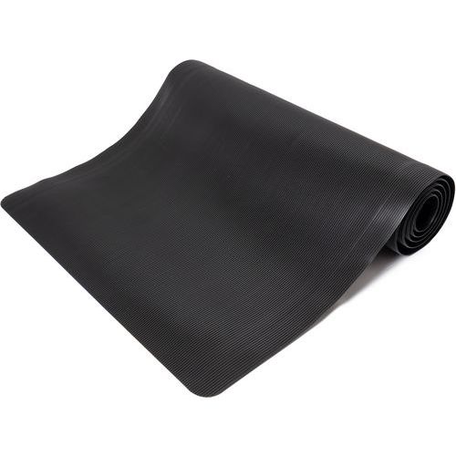 Coba - Tapis anti-fatigue industriel en vinyle noir - 90cm x 1m - Antidérapant et durable