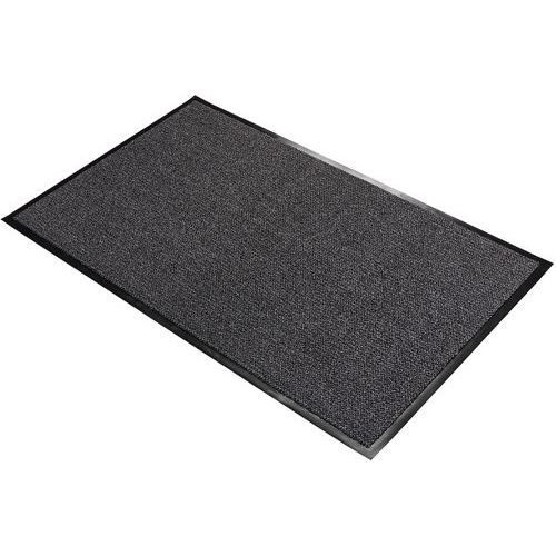 Coba - Tapis d'entrée Cosmo 1,2x1,8m Gris/Beige - Polyamide Durable - Idéal Bureau