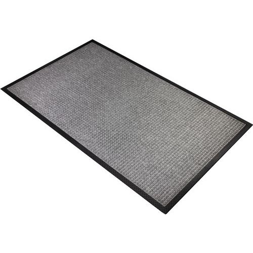 Coba - Tapis d'entrée Superdry 1,2x1,8m Gris - Polypropylène résistant - Idéal intérieur/extérieur