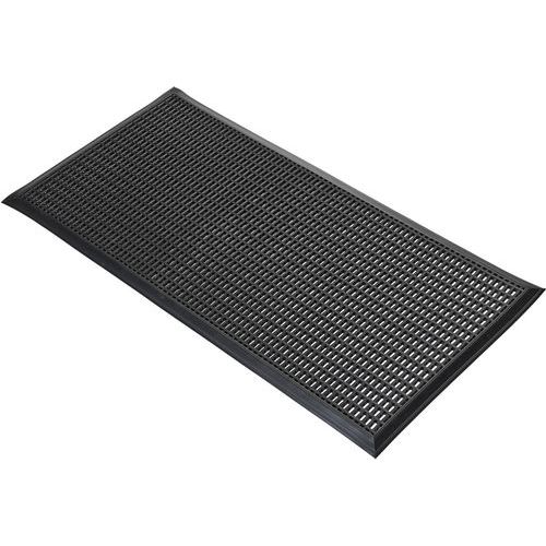 Coba - Tapis d'extérieur PVC Noir 0,6x1,2m - Usage standard résistant - Idéal espaces collectifs