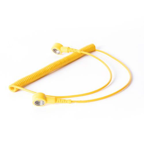 Coba - Tapis ESD-1,8m Jaune - Antistatique - Industriel - 0.05 kg