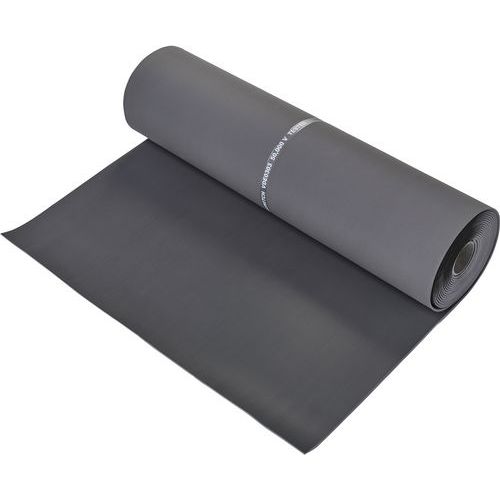 Coba - Tapis Isolant Électrique Antidérapant - 1m x 10m x 4.5mm - Caoutchouc Noir - VDE