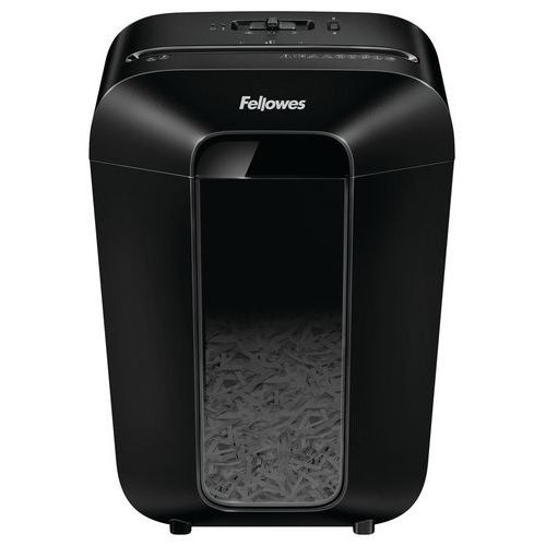 Fellowes - Destructeur de documents LX70 Coupe Croisée - 10 Feuilles - Sécurité P-4 - Idéal Usage Individuel