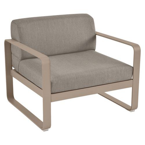Fauteuil Bellevie Muscade - Taupe Grisé