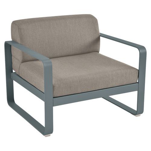 Fauteuil Bellevie Gris Orage - Taupe Grisé