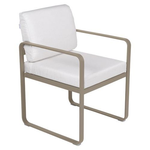 Fauteuil Repas Bellevie Muscade - Blanc Grisé