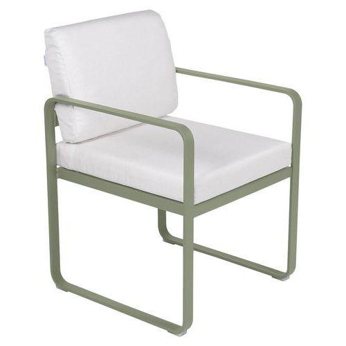 Fauteuil Repas Bellevie Cactus - Blanc Grisé