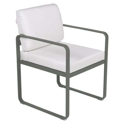 Fauteuil Repas Bellevie Romarin - Blanc Grisé