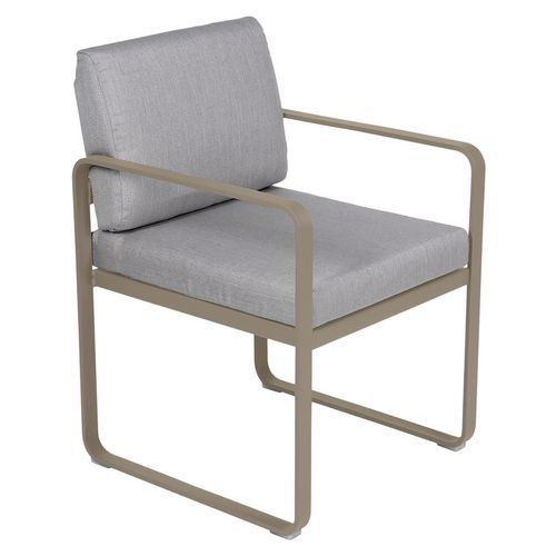 Fauteuil Repas Bellevie Muscade - Gris Flanelle
