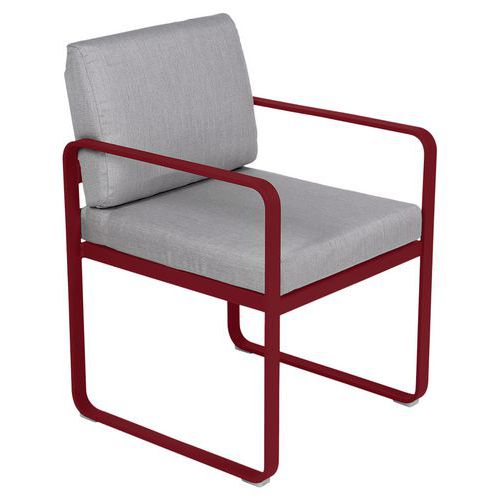 Fauteuil Repas Bellevie Piment - Gris Flanelle
