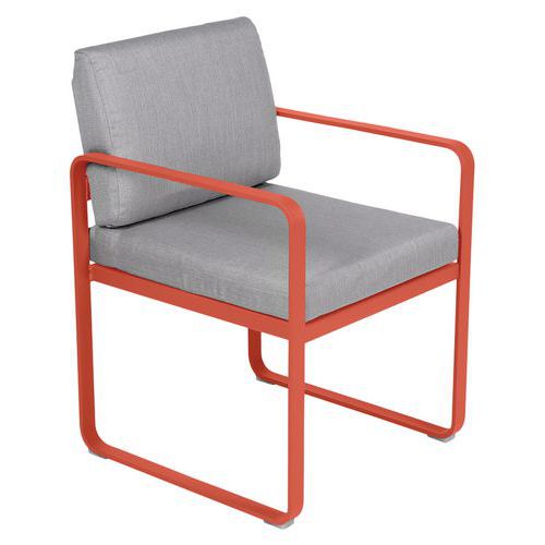 Fauteuil Repas Bellevie Capucine - Gris Flanelle