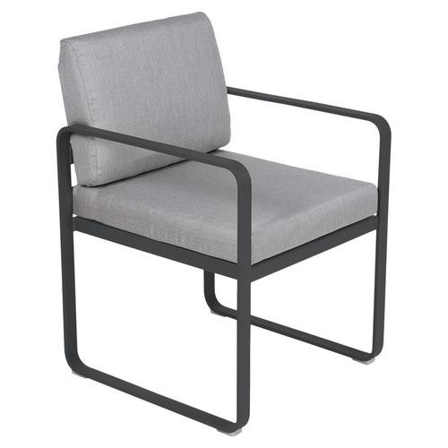 Fauteuil Repas Bellevie Carbone - Gris Flanelle