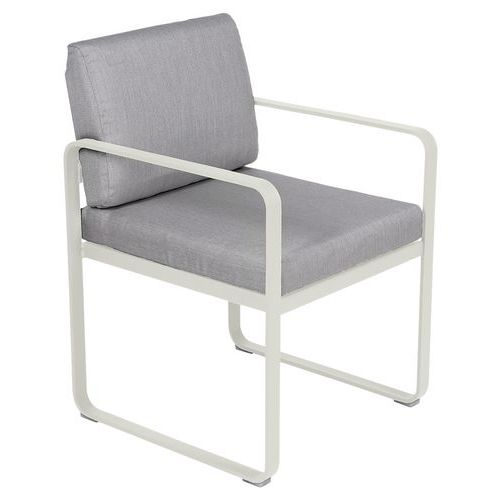 Fauteuil Repas Bellevie Gris Argile - Gris Flanelle