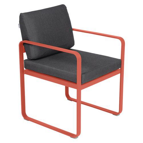 Fauteuil Repas Bellevie Capucine - Gris Graphite