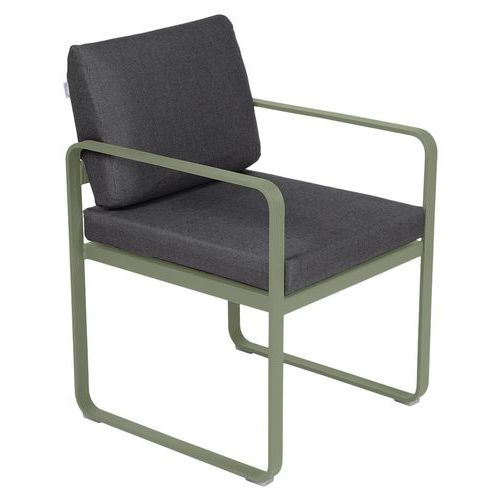Fauteuil Repas Bellevie Cactus - Gris Graphite